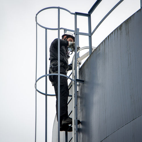 Führungsschiene - SafetyRail Vertical - SafetyConcept s.a. - Befestigung / Sicherheit / Stahl