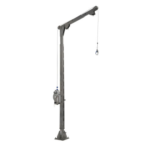 Säulenschwenkkran - SafetyClimber - SafetyConcept s.a. - 360° / mit Winde / höhenverstellbar