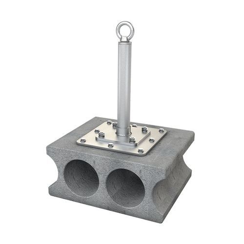 Edelstahl-Fallschutzanker - ABS-Lock X-SR-HD-AS - SafetyConcept s.a. - Beton