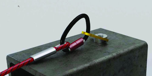 Edelstahl-Fallschutzanker - ABS-Lock360  - SafetyConcept s.a. - für Stahl / Beton