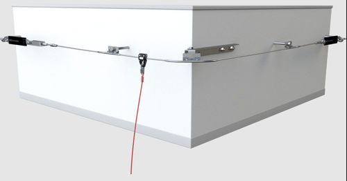 Horizontale Rettungsleine - ABS-Lock SYS II+IV  - SafetyConcept s.a. - Fallschutz