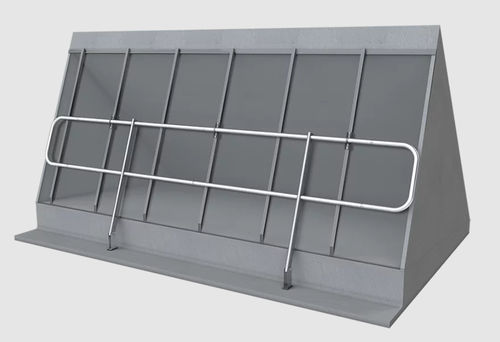 Schutzgeländer für Blechdächer - OnTop Shed - SafetyConcept s.a. - Aluminium / Stahl / Edelstahl