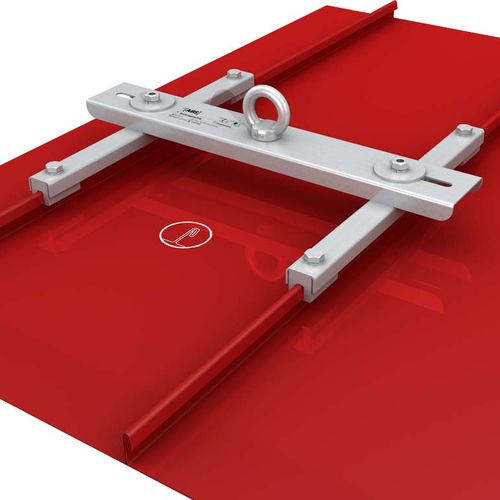 Edelstahl-Fallschutzanker - ABS-Lock Falz IV - SafetyConcept s.a. - Aluminium / für Dach
