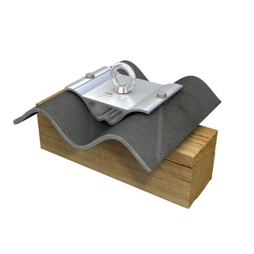 Edelstahl-Fallschutzanker - ABS-Lock Wave - SafetyConcept s.a. - Aluminium / für Dach