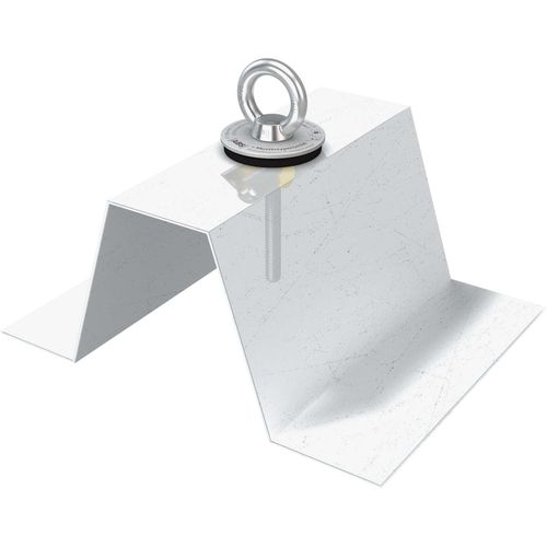 Edelstahl-Fallschutzanker - ABS-Lock VI - SafetyConcept s.a. - für Stahl / für Dach