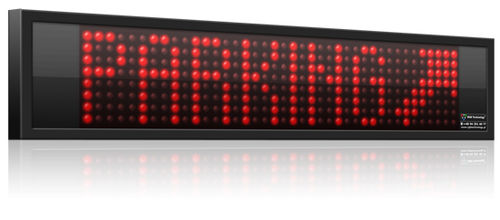 LED-Display - A2 - RGB Technology - alphanumerisch / hochauflösend / USB