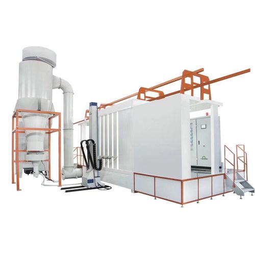 Filterungs-Lackierkabine - colo-s-B2 - Hangzhou color powder coating equipment ltd - Zyklon / kompakt / automatisch
