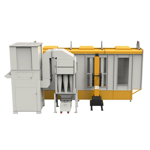 Zyklon-Lackierkabine - colo-S-M - Hangzhou color powder coating equipment ltd
