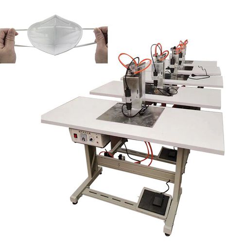 Ultraschall-Schweißmaschine - Hangzhou color powder coating equipment ltd - mit Fußbedienung