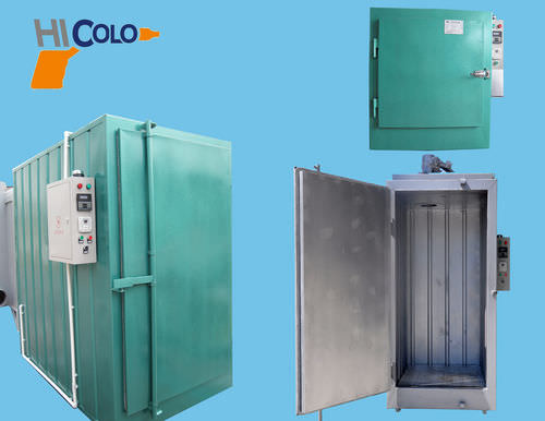 Befahrbarer Ofen - Hangzhou color powder coating equipment ltd - Schrankmodell / Trocknung / Wärmebehandlung