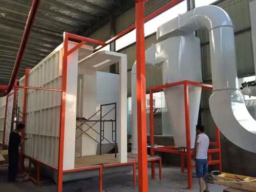Zyklon-Pulverbeschichtungskabine - colo-S-B-02 - Hangzhou color powder coating equipment ltd