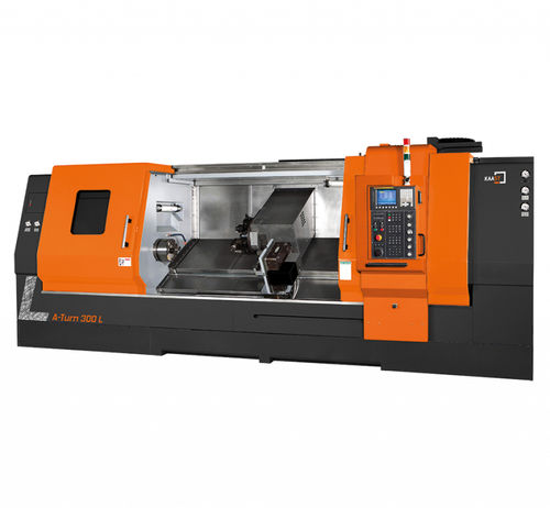 CNC-Drehmaschine - A-Turn series  - KAAST Machine Tools Inc. - horizontal / 2-Achs / mit Schrägbett