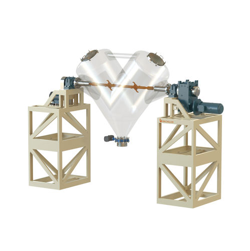 Trommelmischer - MV - BACHILLER Mixing & Drying Technology - V-förmig / Batch / Pulver