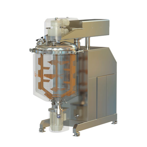 Vakuum-Homogenisator - BACHMIX MULTIFUNCTION - BACHILLER Mixing & Drying Technology - Rotor-Stator / vertikal / Batch