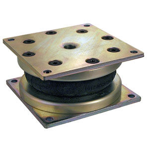 Quadratische elastische Lagerung - V11Z48MPSB11 series - Advanced Antivibration Components - Stahl / Luftfeder