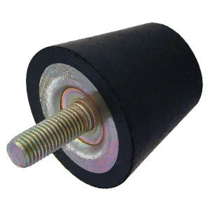 Anschlagpuffer / verzinkter Stahl - V10Z 7M1020 series - Advanced Antivibration Components - konisch