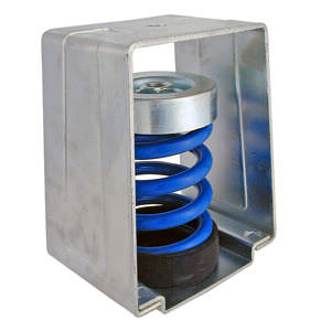 Rechteckige elastische Lagerung - V10Z71MTM series - Advanced Antivibration Components - Stahl / Federisolator