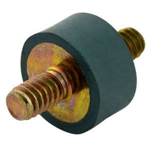 Zylindrische elastische Lagerung - V10Z 2-307x series - Advanced Antivibration Components - Elastomer / Stahl / Gewinde