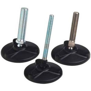 Maschinenfuß - V12Z37M100 series - Advanced Antivibration Components - Polyamid / Edelstahl / aus verzinktem Stahl