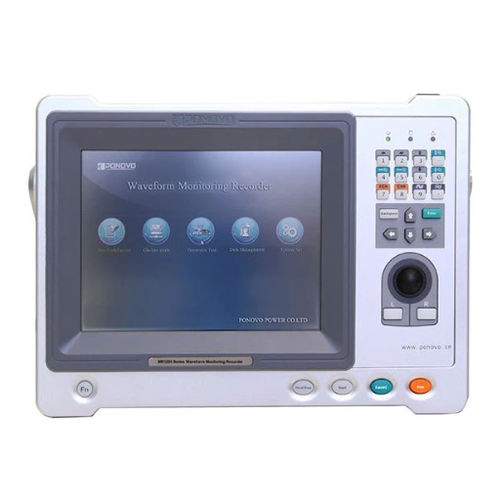 Digitaler Rekorder - MR series - PONOVO POWER CO., LTD - Strom / Zeit / Anzeige