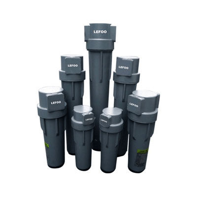 Filter für Luft - ZHEJIANG LEFOO CONTROLS CO., LTD - Einzel-Siebkorb / Druck / Flansch