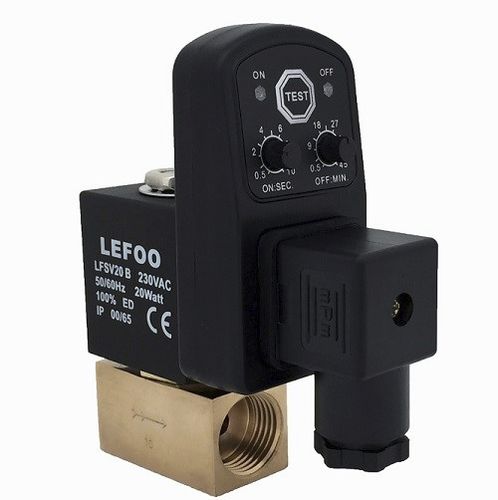 Direktgesteuertes Magnetventil - LFSV20-B - ZHEJIANG LEFOO CONTROLS CO., LTD - 2-Wege / normal geschlossen / Wasser