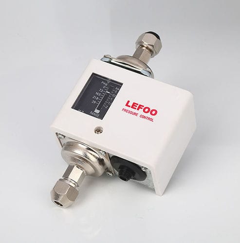 Balg-Druckschalter - LF5D - ZHEJIANG LEFOO CONTROLS CO., LTD - Differential / für Flüssigkeiten / für Luft