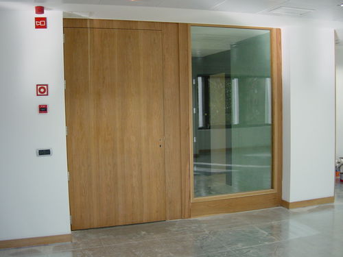 Einflügeltür - VRF-60 series  - ALFATECO MADRID S.A. - Metall / Glas / Industrie
