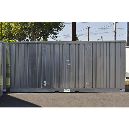 Lagerbungalow für Gefahrstoffe - BUNG5MPF - DIFOPE - für Fässer / für Tanks