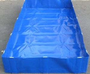 Flexible Auffangwanne - BRSO 1000 - DIFOPE - Mehrzweck / Polyester / zusammenklappbar