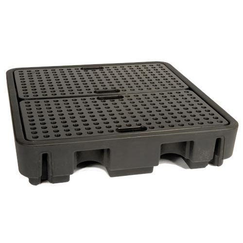 Auffangpalette für 4 Fässer - BRPN 4F-250 - DIFOPE - Kunststoff
