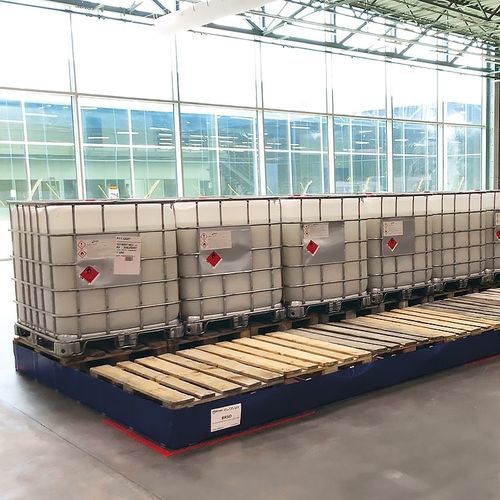 Flexible Auffangwanne - BRSO 24000 - DIFOPE - für Cubitainer / Mehrzweck / für 2 Fässer