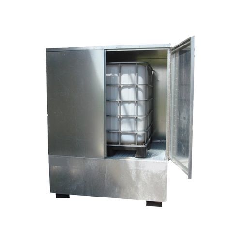 Auffangwanne für Cubitainer - BRAG 1CCP - DIFOPE - für IBC-Container / Stahl / galvanisiertem Stahl