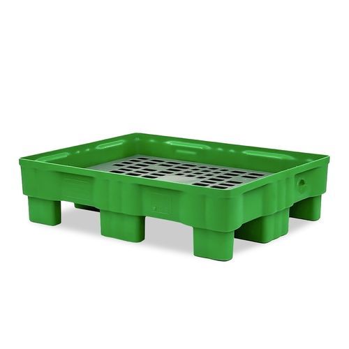 Auffangpalette für Fässer - BRP 75 - DIFOPE - Mehrzweck / für Kanister / HDPE