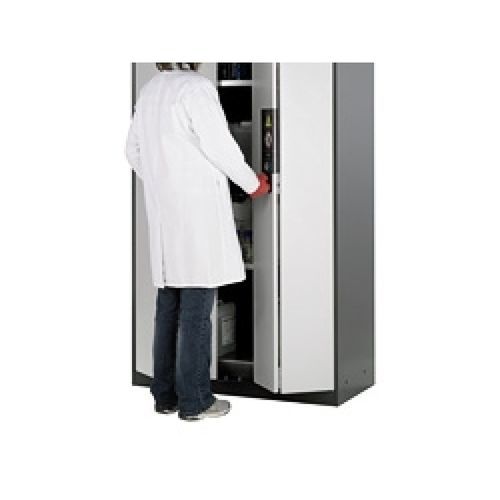 Lagerschrank - ARMPPP107A - DIFOPE - auf Füßen / doppeltürig / Stahl