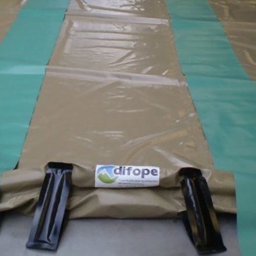 Selbsttragende Auffangwanne - BRSO 18000AUTO - DIFOPE - Mehrzweck / Polyester / flexibel