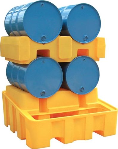 Auffangpalette für 2 Fässer - 450 l - DIFOPE - Kunststoff