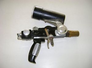 Dosierpistole - Synco Industries - Spritz / für Farbe / automatisch