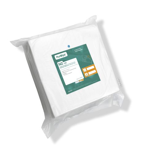 Feuchtes Reinigungstuch für Reinraum - PurWipe(R) N2 - Hydroflex Group GmbH