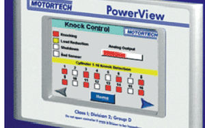 Terminal mit Touchscreen - PowerView - MOTORTECH GmbH - einbaufähig / für CAN-Bus / Anzeige