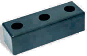 Rechteckige elastische Lagerung - LMT-1334-00 - LASPAR Dış Ticaret Satış Dağıtım ve Pazarlama AŞ. - Gummi / Metall