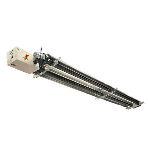 Röhrenförmiges Strahlheizung - Hypertubes U & L - SBM - Propan / Erdgas / Industrie