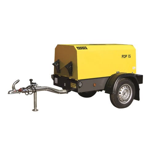 Schraubenkompressor - PDP series - JAVAC - Luft / mit Verbrennungsmotor / mobil