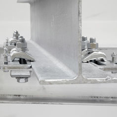 Klemmverbinder für Stahlbauträger - FAST FIT - KEE SAFETY 