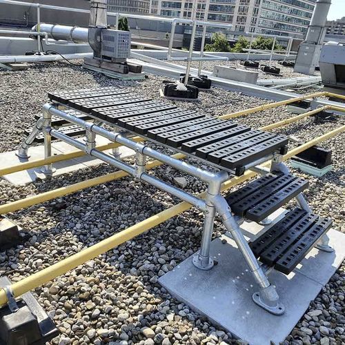 Aluminium-Laufsteg - Kee Step® - KEE SAFETY  - galvanisiertem Stahl / Verbundwerkstoff