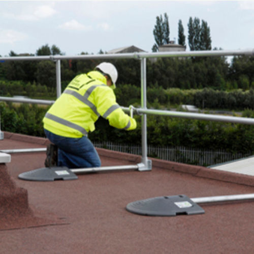 Selbsttragendes Fallschutzgeländer - KeeGuard® - KEE SAFETY  - Aluminium / PVC