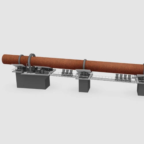 Drehofen - FLSmidth MAAG® Gears and drives - automatisch