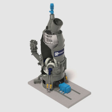 Vertikalwalzenmühle - ATOX® - FLSmidth MAAG® Gears and drives - kompakt / variable Drehzahl / großformatig