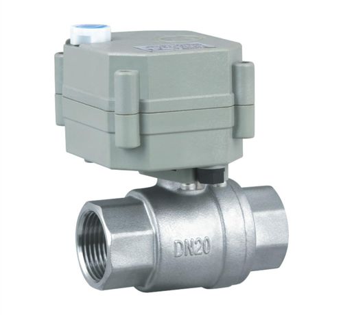 Kugelventil - T25-S2-B - Taizhou Tonhe Flow Control Equipment Co.,ltd - elektrisch betrieben / für Wasser / Edelstahl