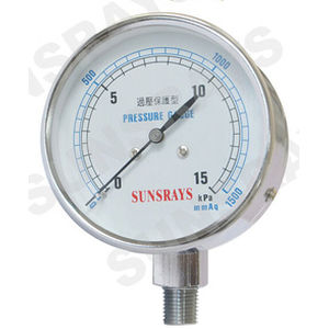 Manometer mit Zifferblatt-Anzeige - SUNSRAYS HEATING SCIENCE & TECHNOLOGY CO.,LTD. - Gewinde